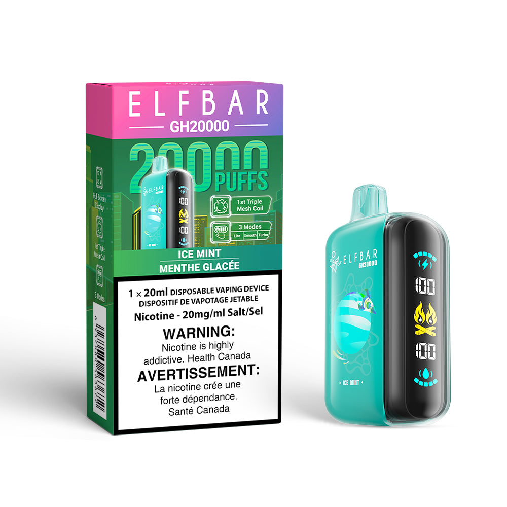 Ice Mint by Elfbar GH20K (20000 Puff) 20mL