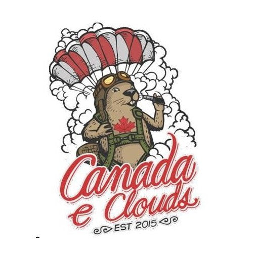 Canada e Clouds Logo 'E-Juice, E-Liquid Brand'