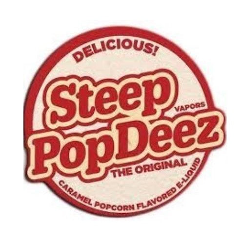Steep Vapors Logo 'PopDeez, E-Liquid, E-Juice Brand'