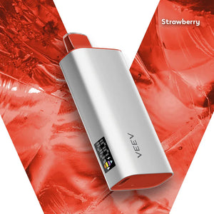 Strawberry Disposable Vape by Veev Now (18mL 8K) [ON]