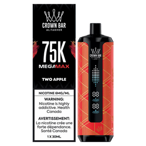 al fakher vape original vs fake Two Apple by Al Fakher Mega Max 75K 30mL