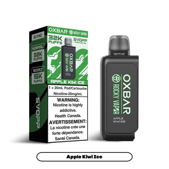 Apple Kiwi Ice by Oxbar SVOPP 32K - Closed Pod System [ON]