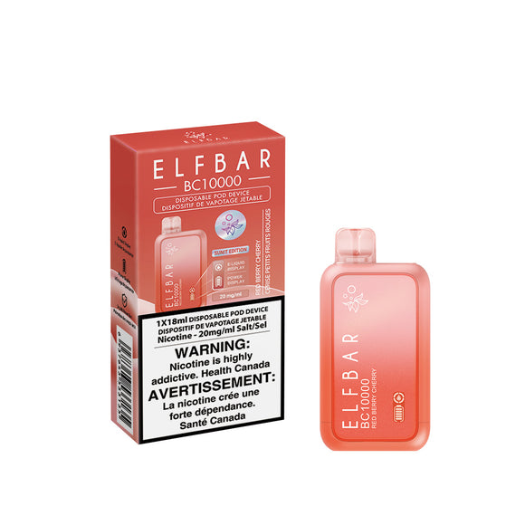 Red Berry Cherry by Elfbar BC10000 (10000 Puff) 18mL - Disposable Vape