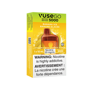 Banana Ice by Vuse Go Edition 5000 (10mL, 5000 Puff) - Disposable Vape