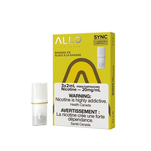 Banana Ice (Stlth Compatible) by Allo Sync - Closed Pod System [CAN]