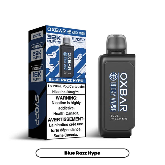 Blue Razz Hype by Oxbar SVOPP 32K - Closed Pod System [ON]