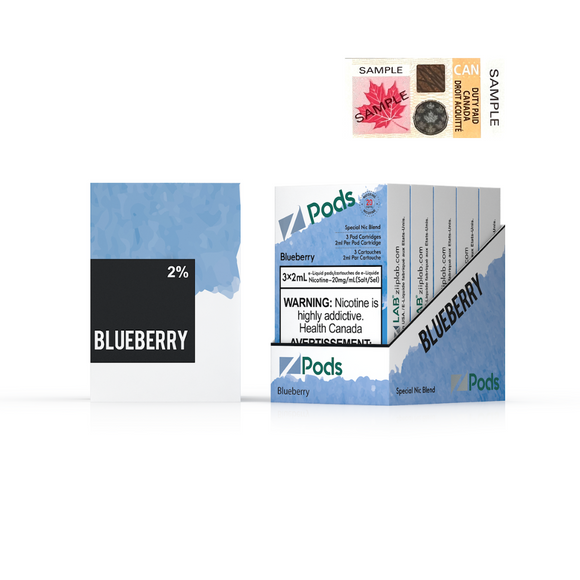 Blueberry Z Pods by Z Lab ('Stlth' Compatible Vape Pod)