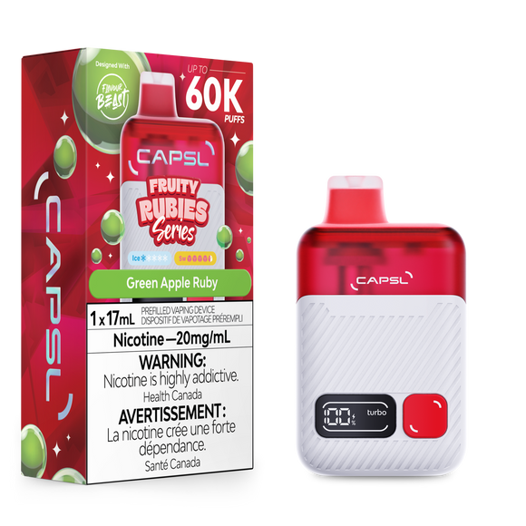 Capsl 60K Fruity Rubies – VapingStory