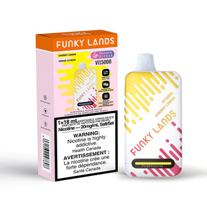Cherry Lemon by Funky Lands Vi15000 "Elfbar" (15000 Puff) 18mL - Disposable Vape