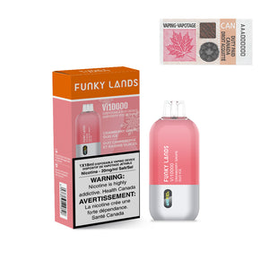 Cranberry Grape Duo Ice by Funky Lands Vi10000 "Elfbar" (10000 Puff) 18mL - Disposable Vape
