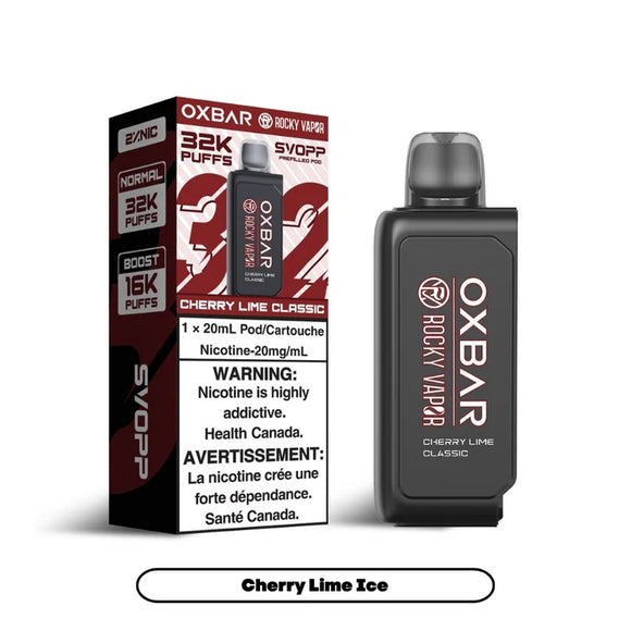 Cherry Lime Classic by Oxbar SVOPP 32K - Closed Pod System [ON]