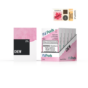 "Pink Glubule" (Chew) Z Pods by Z Lab ('Stlth' Compatible Vape Pod)