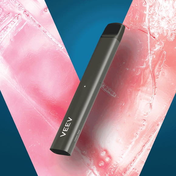 Coral Pink Disposable Vape by Veev Now (Veeba)