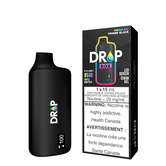 Prism Ice by Drop Box 8500 Puff 15mL - Disposable Vape