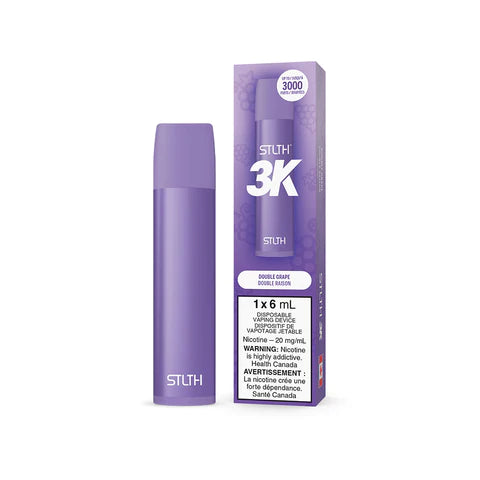 Double Grape by Stlth 3K 3000 Puff 6ml - Disposable Vape