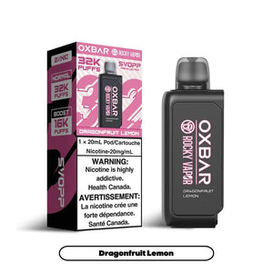 Dragonfruit Lemon by Oxbar SVOPP 32K - Closed Pod System [CAN]