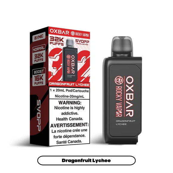 Dragonfruit Lychee by Oxbar SVOPP 32K - Closed Pod System [ON]