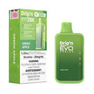 Green Apple by Envi Drip'n EVO 28K - Disposable Vape [ON]