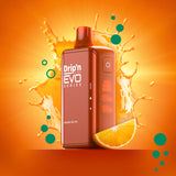 Orange Fizzle Ice by Envi Drip'n EVO 28K - Disposable Vape [ON]