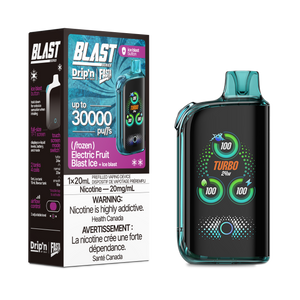 Electric Fruit Blast Ice by Envi Drip'n Fasta Blast 30K - Disposable Vape [ON]