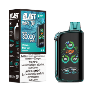 Mint Ice by Envi Drip'n Fasta Blast 30K - Disposable Vape [ON]