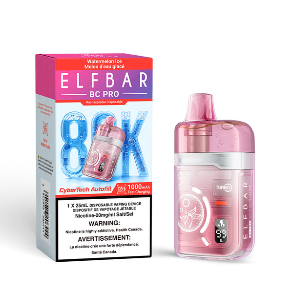 Watermelon Ice Elfbar BC Pro 80K 25mL