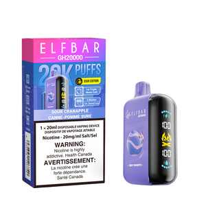 Sour Cranapple by Elfbar GH20K (20000 Puff) 20mL - Disposable Vape [ON VapingStory Sour Cranapple by Elfbar GH20K (20000 Puff) 20mL - Disposable Vape [ON VapingStory