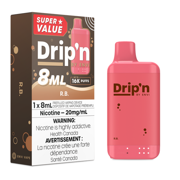 R.B. by Envi Drip'n 16K 8mL - Disposable Vape