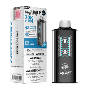 Epic Blue Razz by Flavour Beast Unleashed DCP 20K Puff 20ml - Disposable Vape