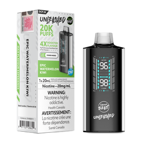 Epic Watermelon Kiwi by Flavour Beast Unleashed DCP 20K Puff 20ml - Disposable Vape