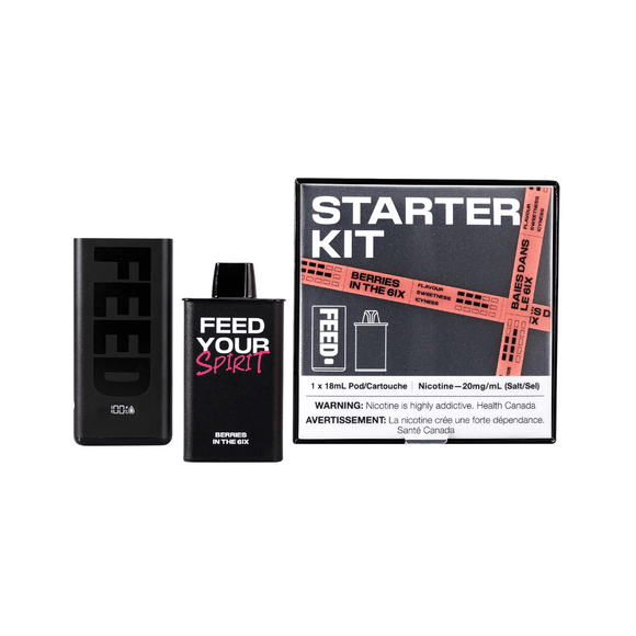 Berries in the 6ix Starter Kit by Feed 9000 - Closed Pod System
