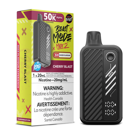 Cherry Blast by Flavour Beast Max 2 50K Puff 20ml - Disposable Vape