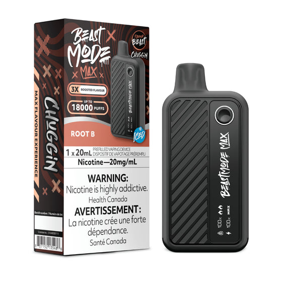 Chuggin' Root B by Flavour Beast Max 18000 Puff 20ml - Disposable Vape [ON]