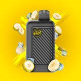 Bussin Banana Iced by Flavour Beast Beast Mode 8000 Puff 16ml - Disposable Vape