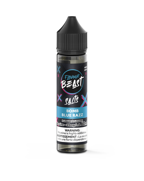 Bomb Blue Razz by Flavour Beast Salt 60mL [ON]