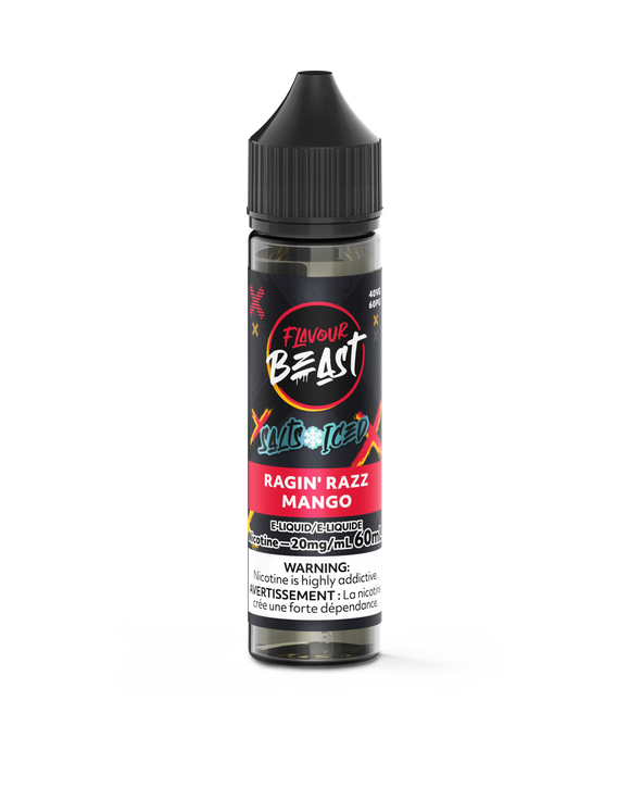 Ragin' Razz Mango (Ice) by Flavour Beast Salt 60mL [ON]