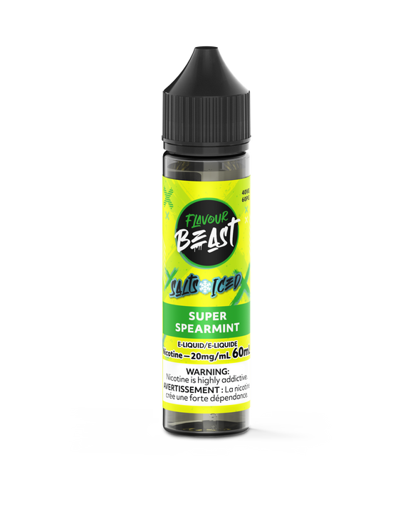 Super Spearmint (Ice) by Flavour Beast Salt 60mL [ON]