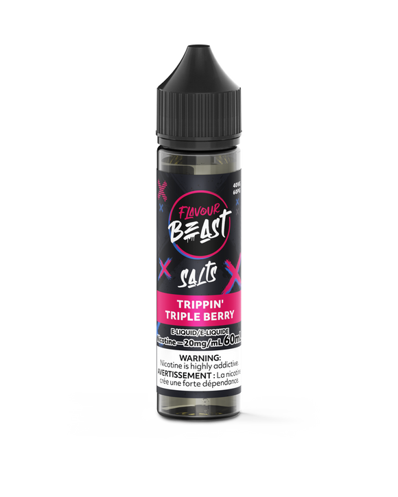 Trippin' Triple Berry by Flavour Beast Salt 60mL [ON]