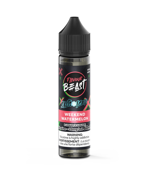 Weekend Watermelon (Ice) by Flavour Beast Salt 60mL [ON]