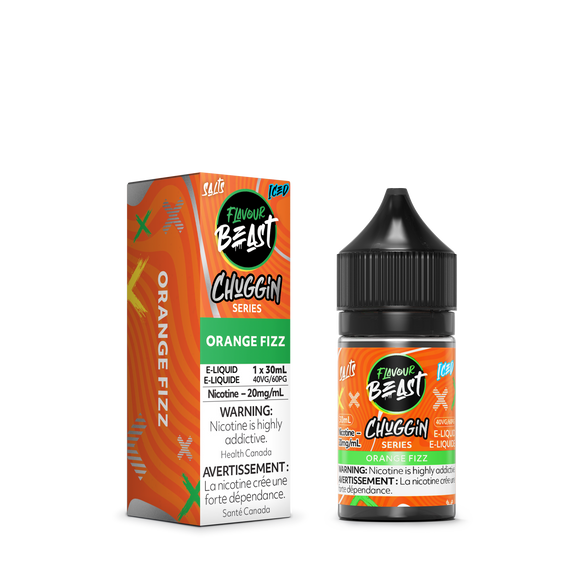 Orange Fizz (Iced) by Flavour Beast Chuggin Salt - E-Liquid (30ml)