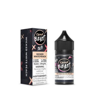 Wicked White Peach by Flavour Beast Salt - E-Liquid (30ml)