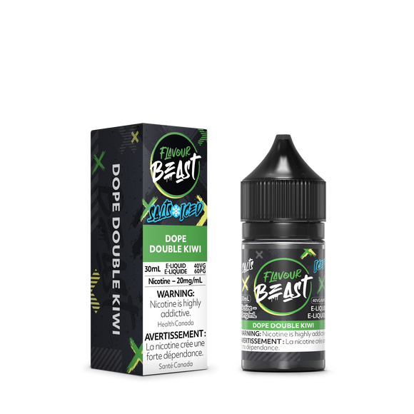 Dope Double Kiwi Iced by Flavour Beast Salt - E-Liquid (30ml)