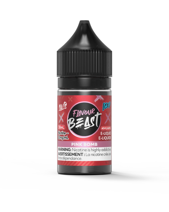 Pink Bomb Iced by Flavour Beast Salt [ON]