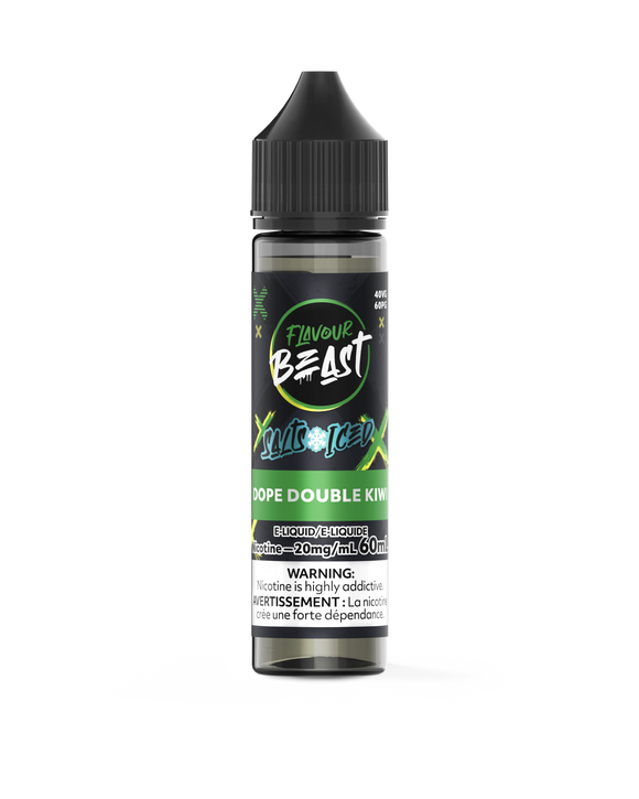 Dope Double Kiwi (Ice) by Flavour Beast Salt 60mL 