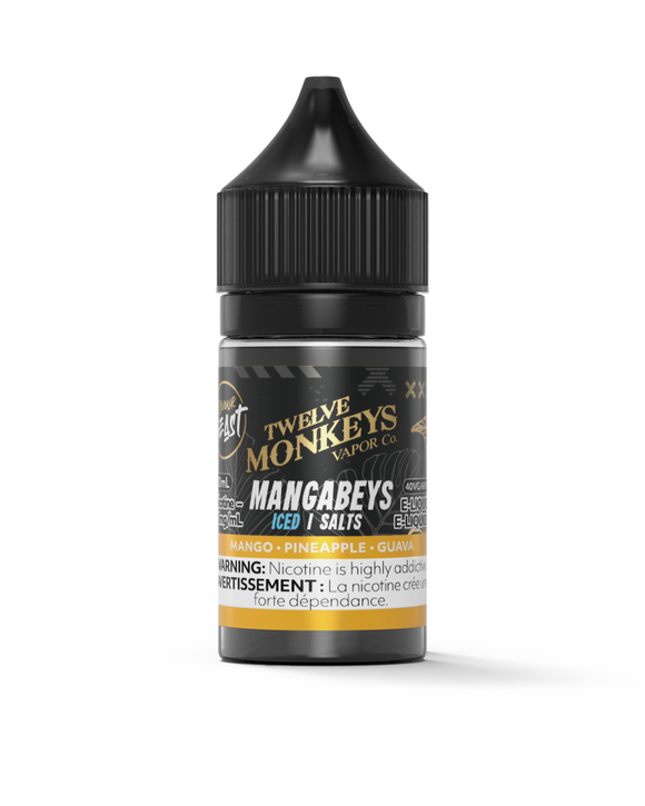 Mangabeys (Iced) by Flavour Beast X Twelve Monkeys Salt 30mL [ON]