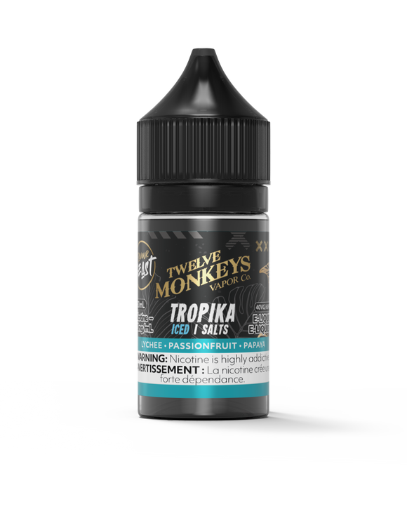 Tropika (Iced) by Flavour Beast X Twelve Monkeys Salt 30mL [ON]