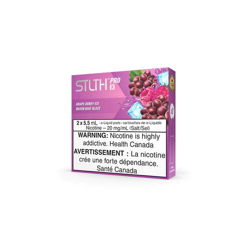 Grape Berry Ice by Stlth Pro X Pod Pack - Closed Pod System