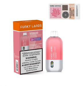 Strawberry Cherry Raspberry by Funky Lands Vi10000 "Elfbar" (10000 Puff) 18mL - Disposable Vape