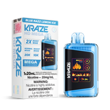 Blue Razz Lemon Ice by Kraze HD Mega (20000 Puff) 20mL - Disposable VapeBlue Razz Lemon Ice by Kraze HD Mega (20000 Puff) 20mL - Disposable Vape