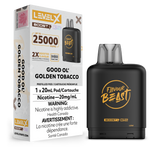 Golden Tobacco by Level X Flavour Beast Boost - Closed Pod System (25K Puff)